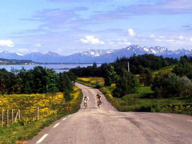 Lofoten Islands cycling holiday in Norway